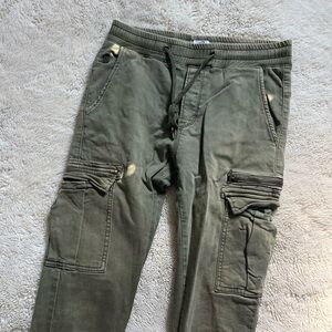 Kuwala-Tee Cargo Pants with Pockets